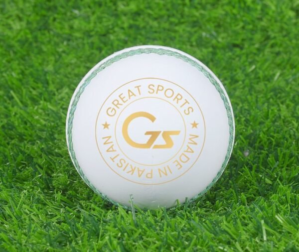 White Cricket Leather Ball
