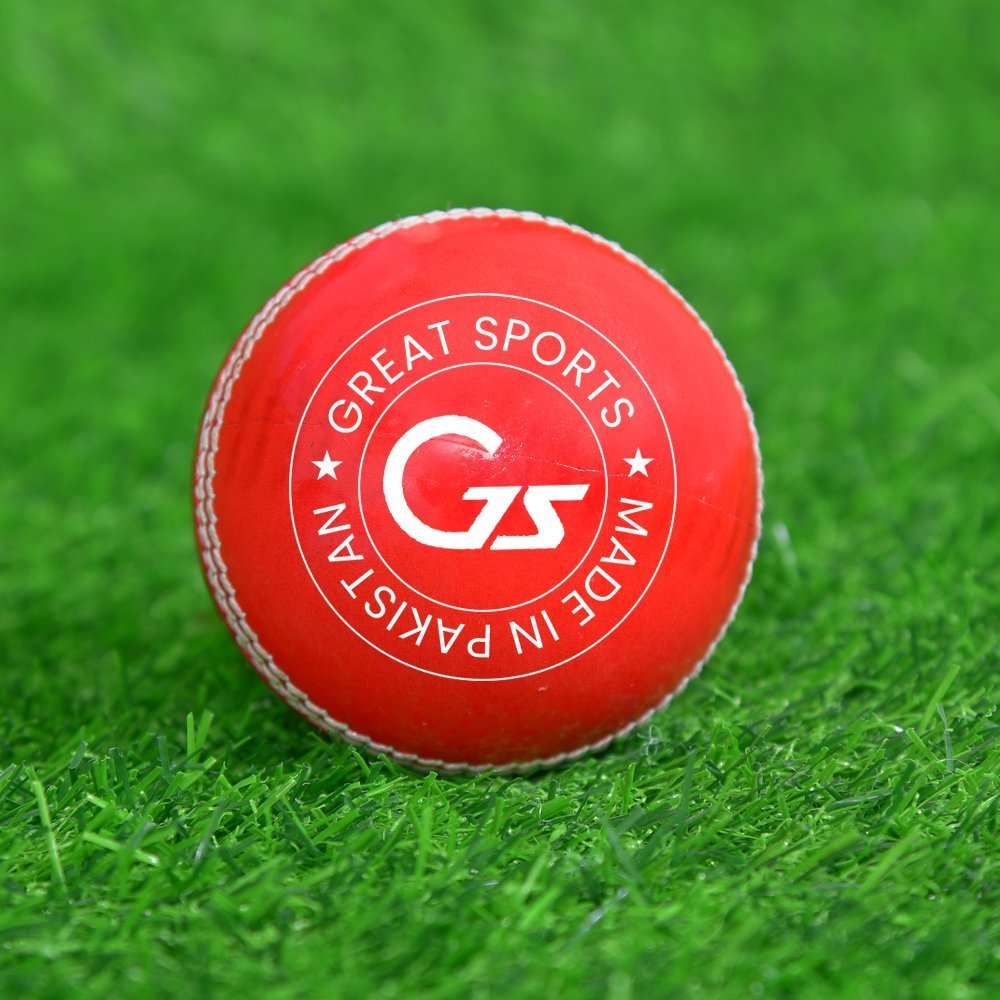 Red Cricket Leather Ball