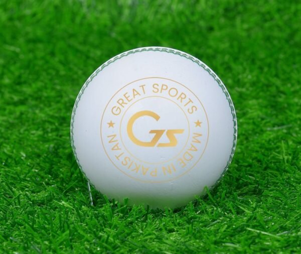 White Cricket Leather Ball