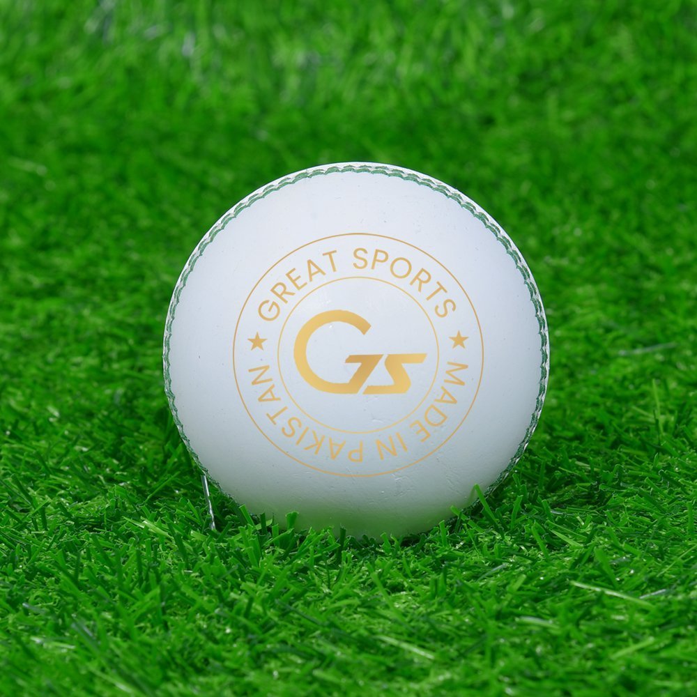 White Cricket Leather Ball
