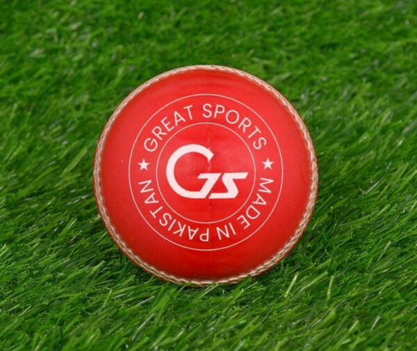 Red Cricket Leather Ball