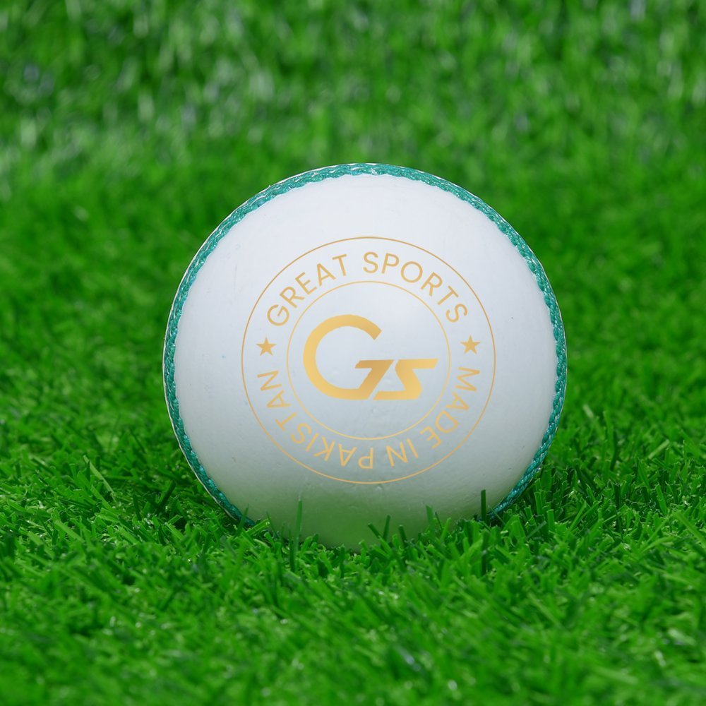 White Cricket Leather Ball